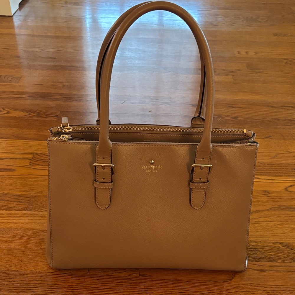 Kate Spade Tan Satchel Bag